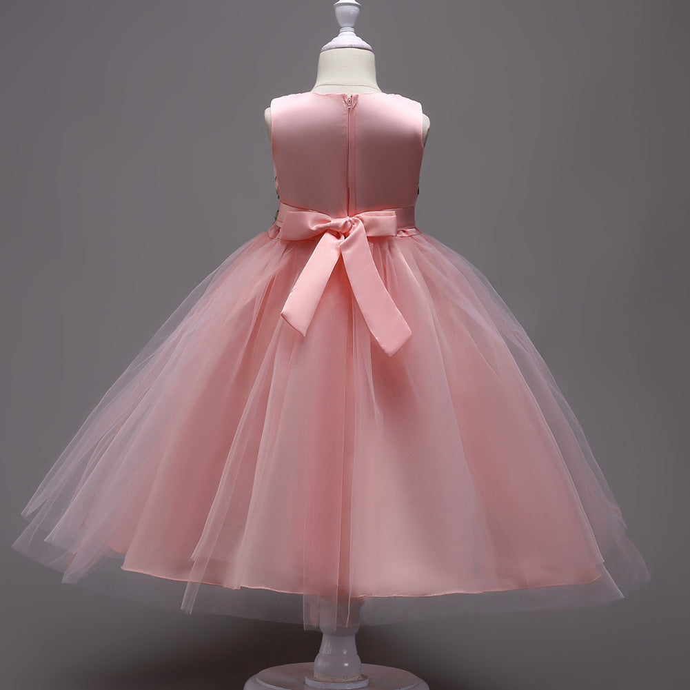 Embroided Girls Dress
