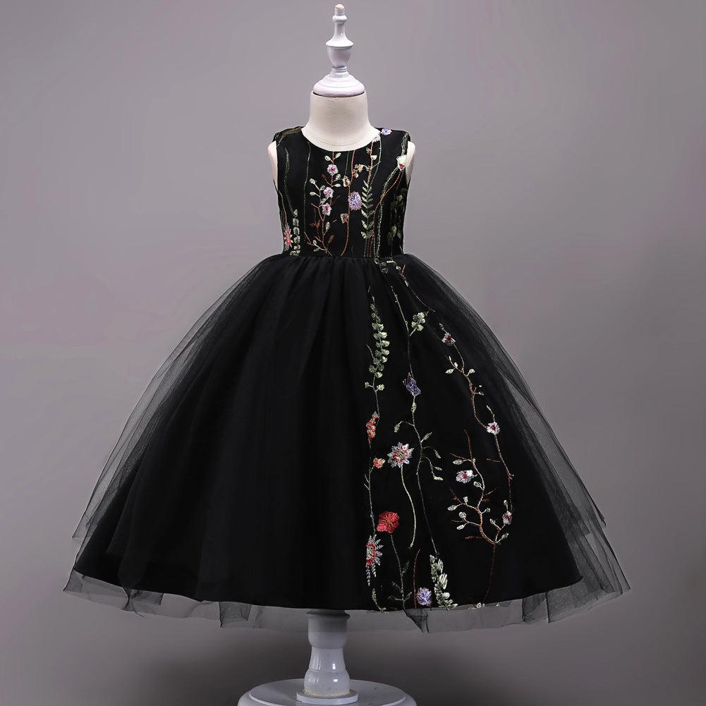 Embroided Girls Dress