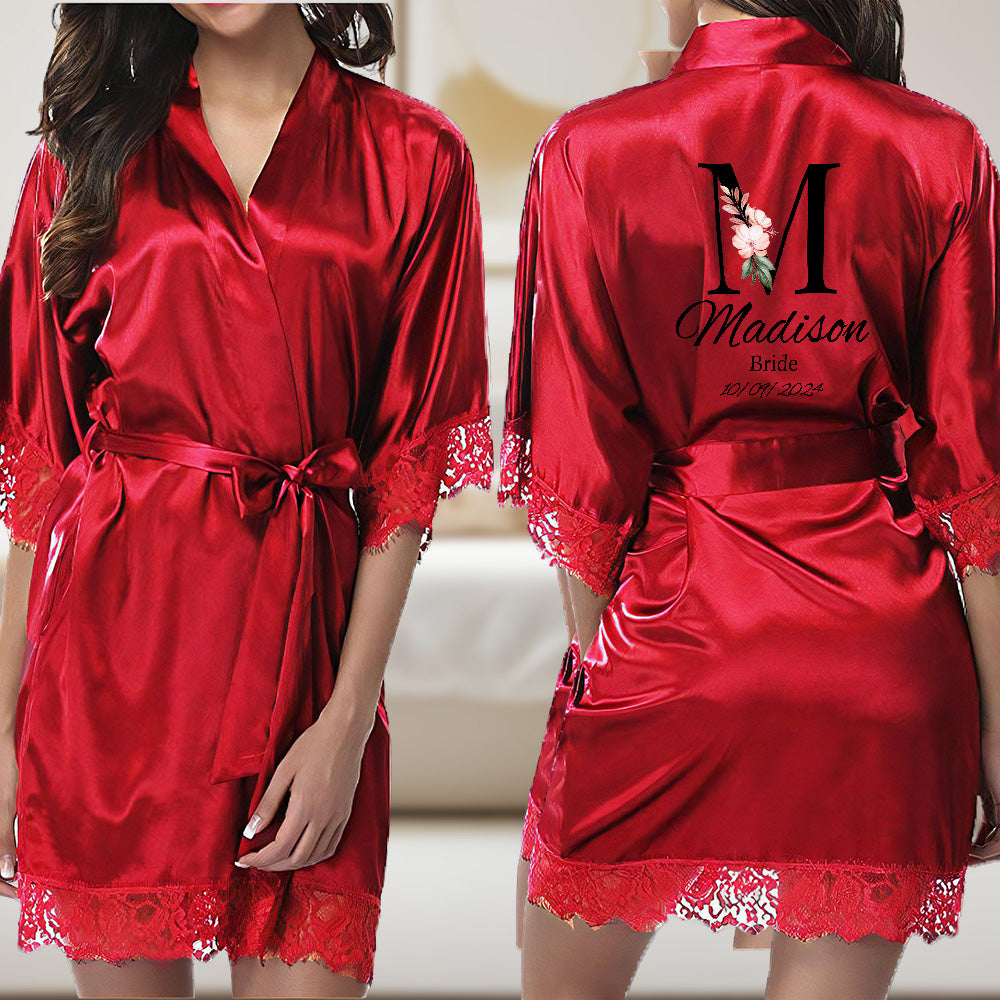Personalised Bridesmaid Robe