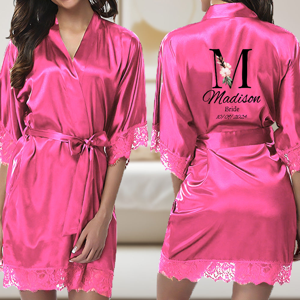 Personalised Bridesmaid Robe