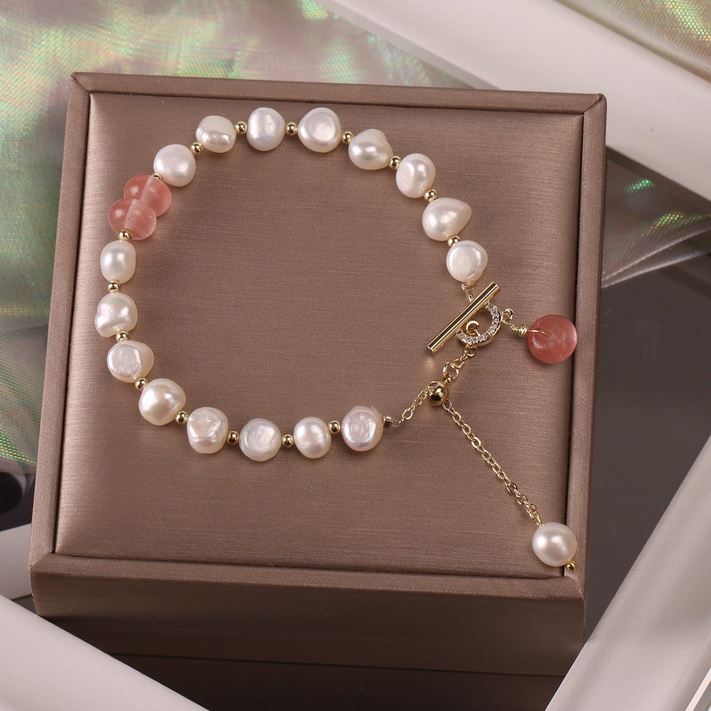 Minimalist Freshwater Pearl Bracelet