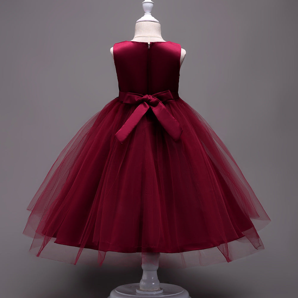 Embroided Girls Dress