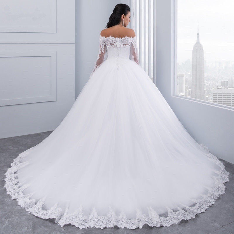 Back Lace Wedding Dress