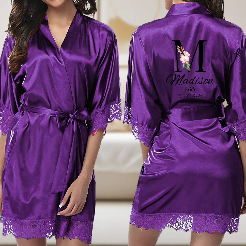 Personalised Bridesmaid Robe