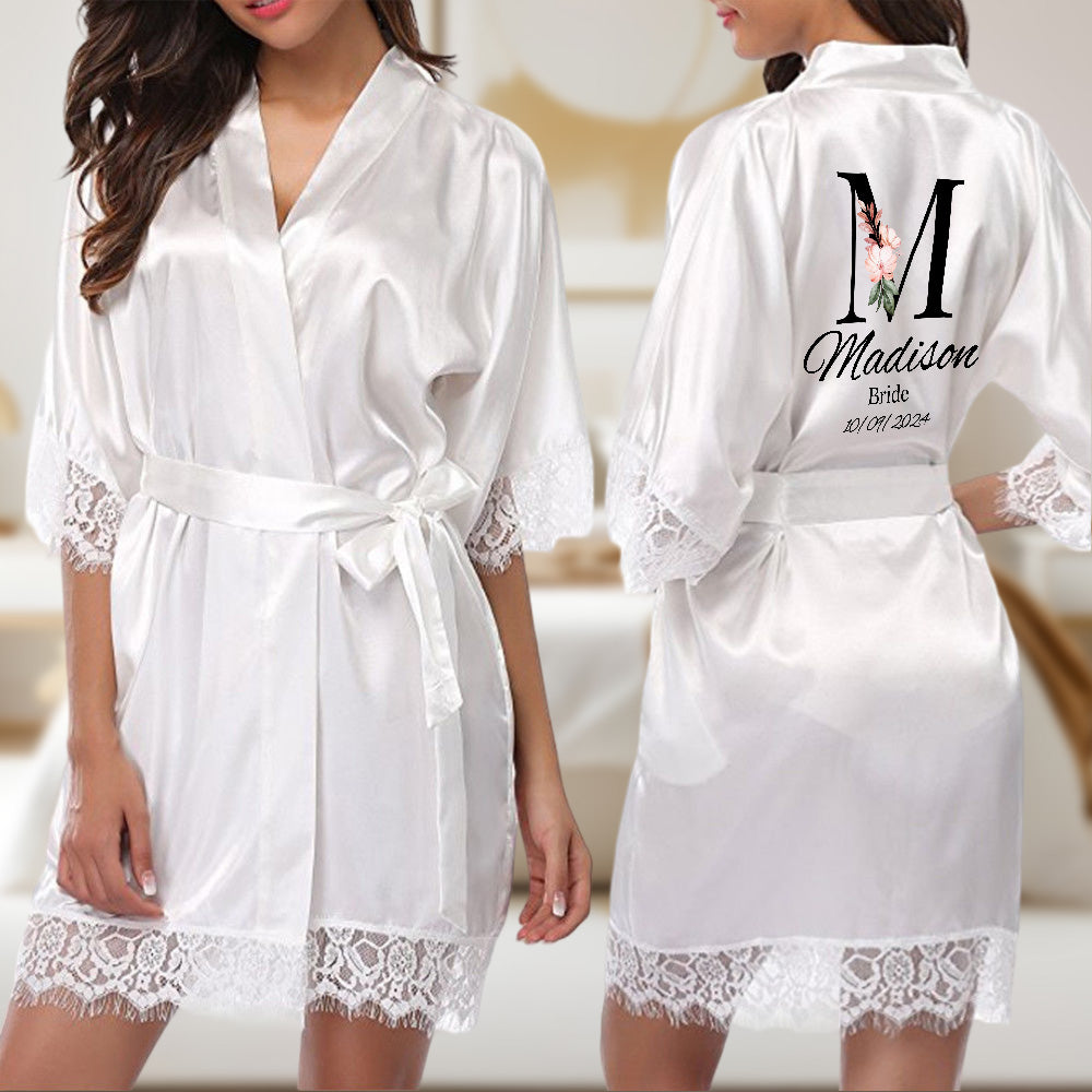 Personalised Bridesmaid Robe