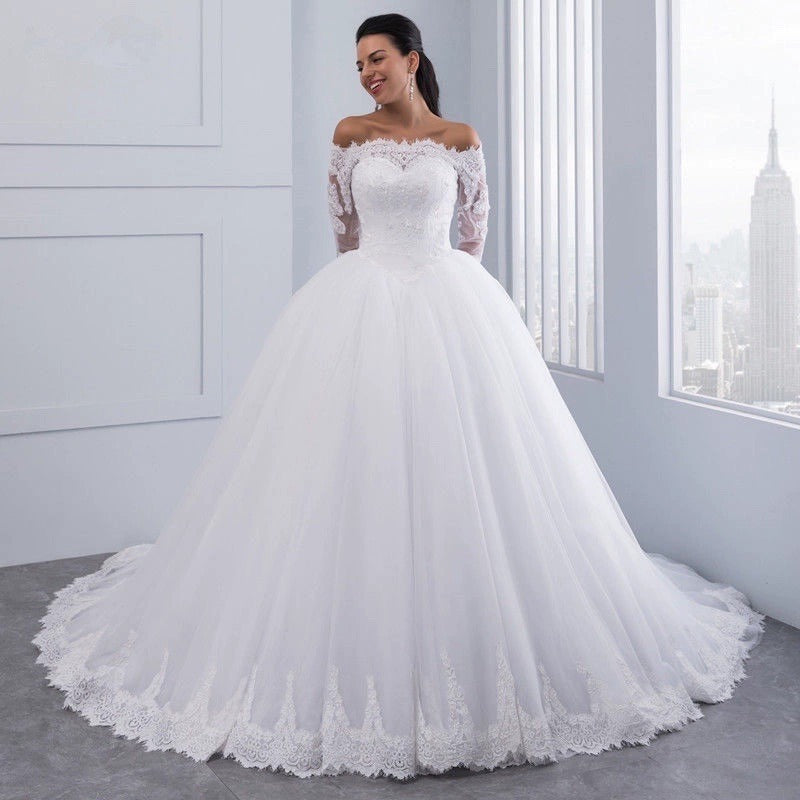 Front Sweetheart Wedding Dress