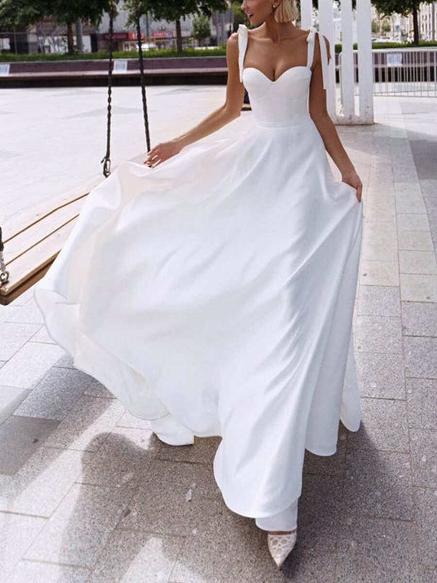 Full View Length Wedding Dress