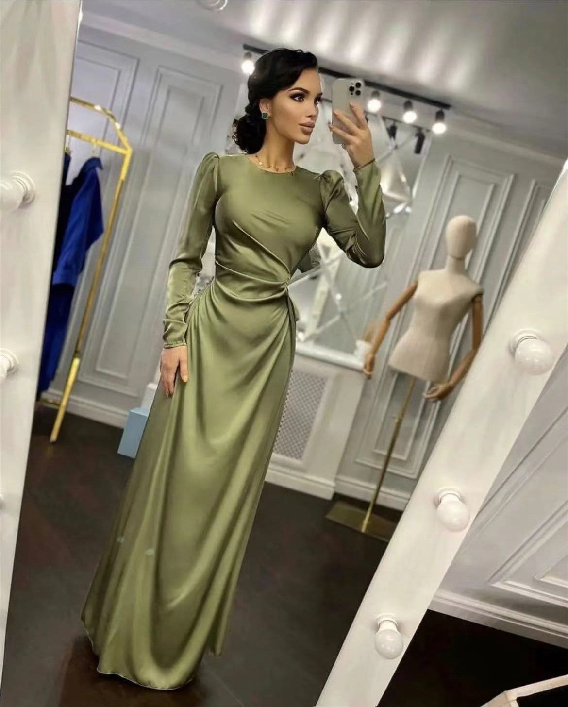 Green Evening Dress