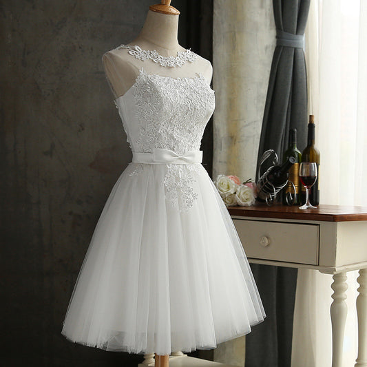 Lace Short Wedding Dress