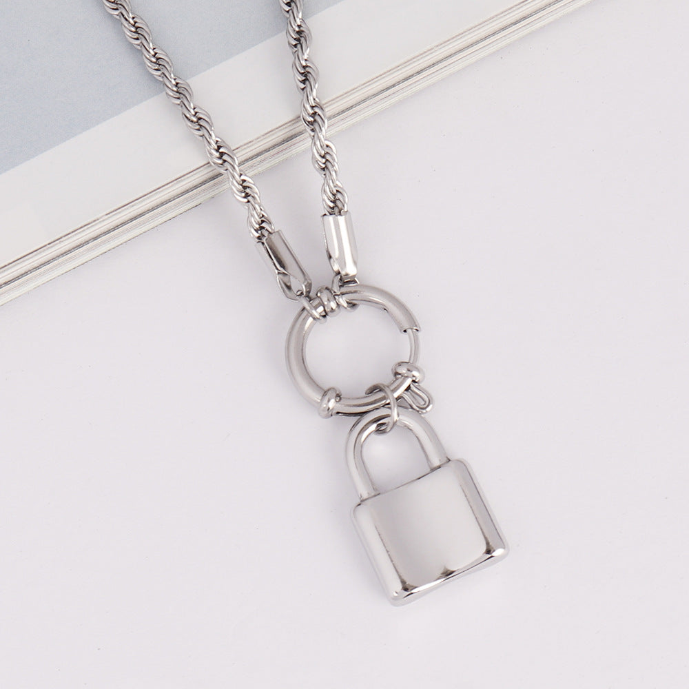 Heart Lock Love Necklace