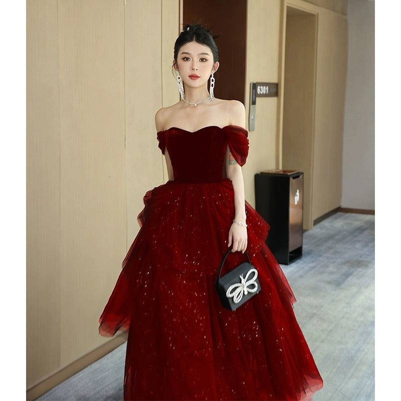 Red Wedding Gown