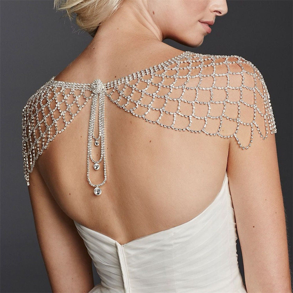 Bridal Crystal Shawl