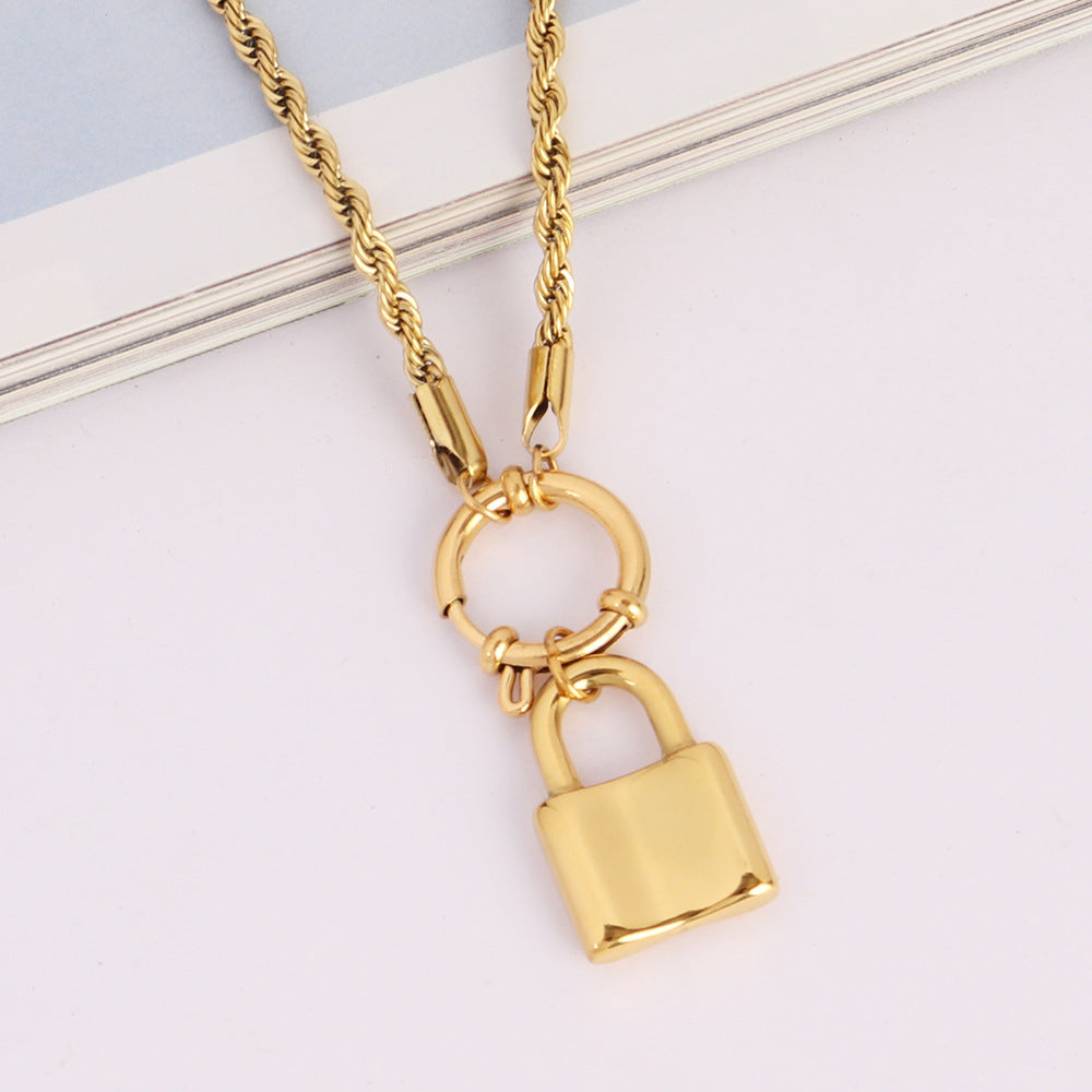 heart lock necklace n3