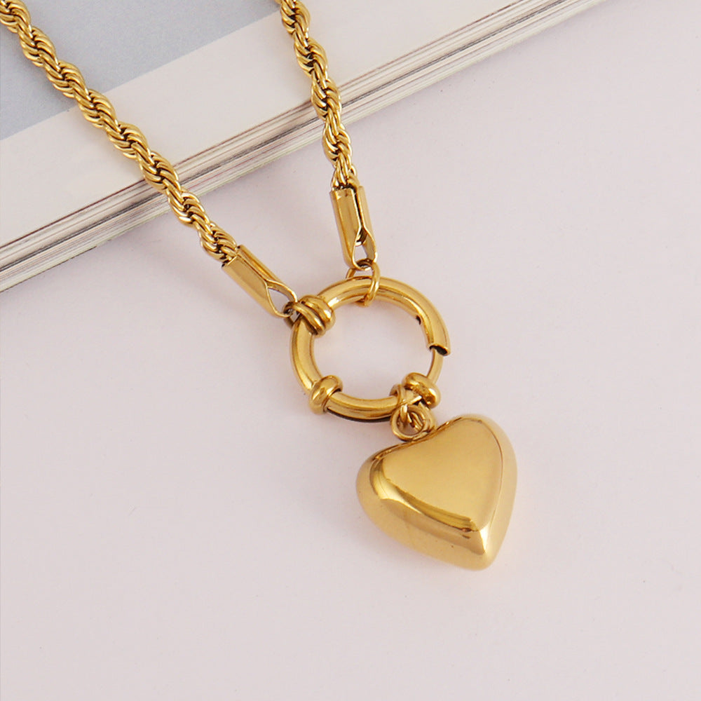 heart lock necklace n3